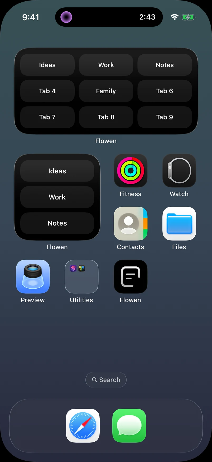 Dynamic Island — Compact